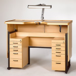 Goldsmiths’ workbenches